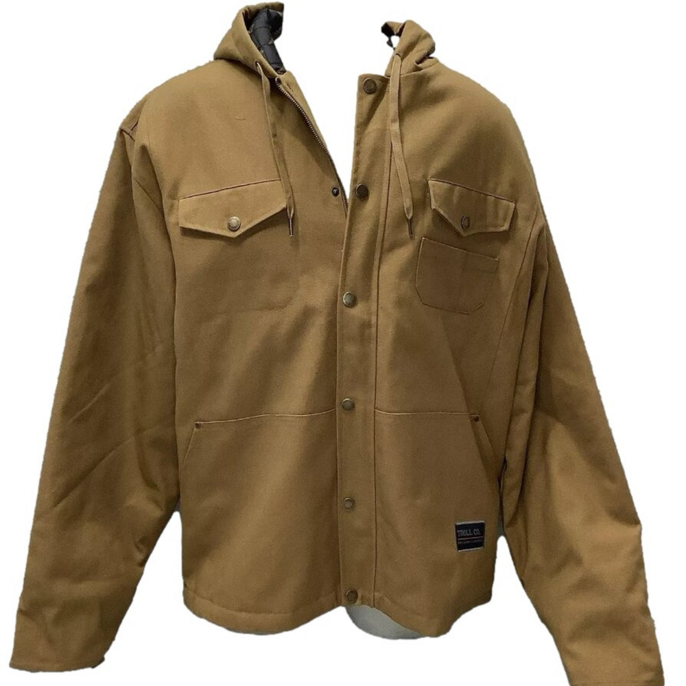 NEW TROLL CO. Men's Jacket Toro Insulated Canvas Saddle Size 3XL
